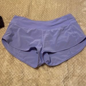 Lululemon speed up shorts 2.5” inseam